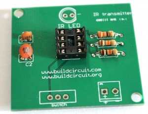 Solder 8 pin IC socket for NE555 timer