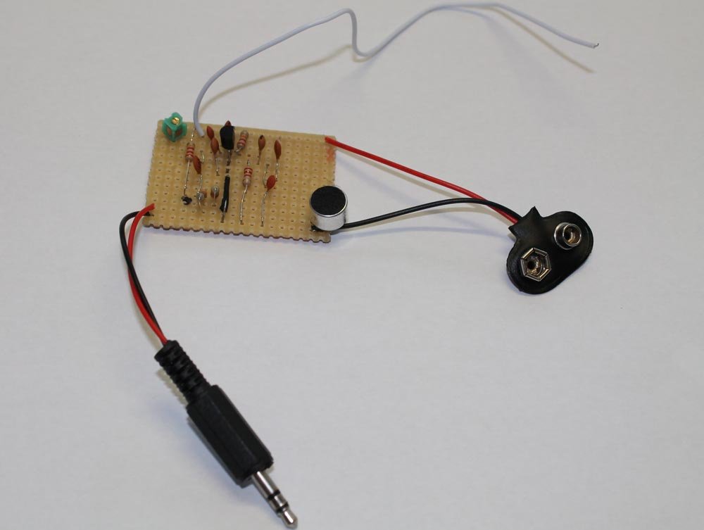 How to make one transistor FM transmitter on a stripboard- page 2/2