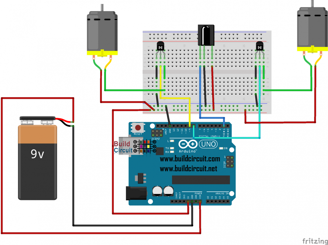 Darklight Sensor Using Transistor Buildcircuitcom