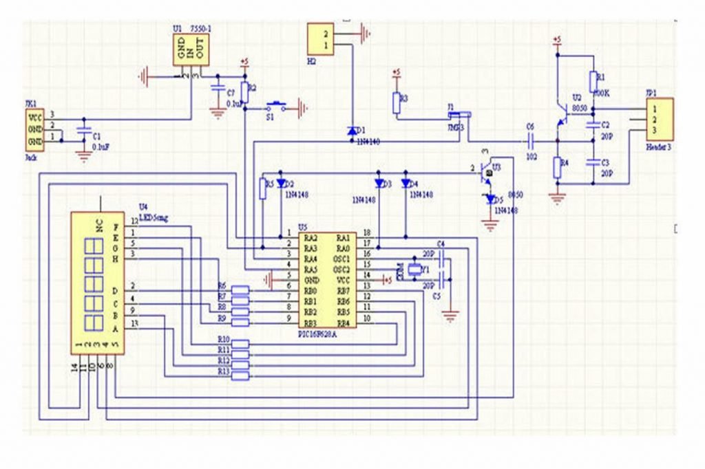 DIY KIT 53- Frequency counter DIY electronic kit – BuildCircuit.COM