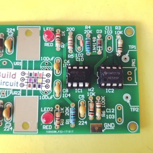 DIY KIT 36- NE555 and uA741 based monostable trigger learning kit ...