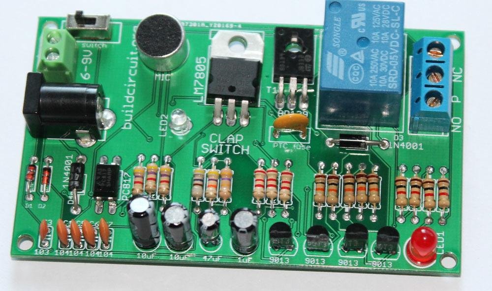 Microcontroller Clapper Switch 