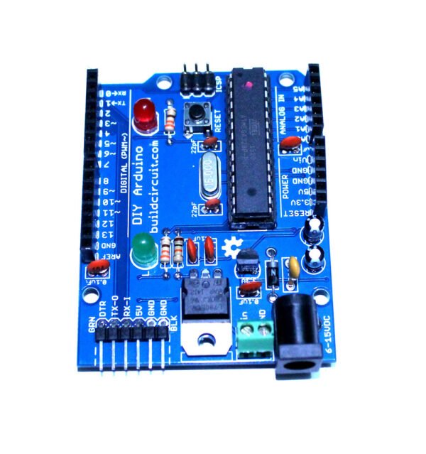 Do It Yourself Diy Arduino Make Your Own Arduino Buildcircuitcom